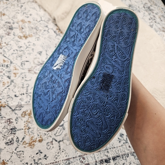 Blowfish Play Natural Lion Leopard Print Canvas Low Top Sneaker Women US 10 - Picture 8 of 9